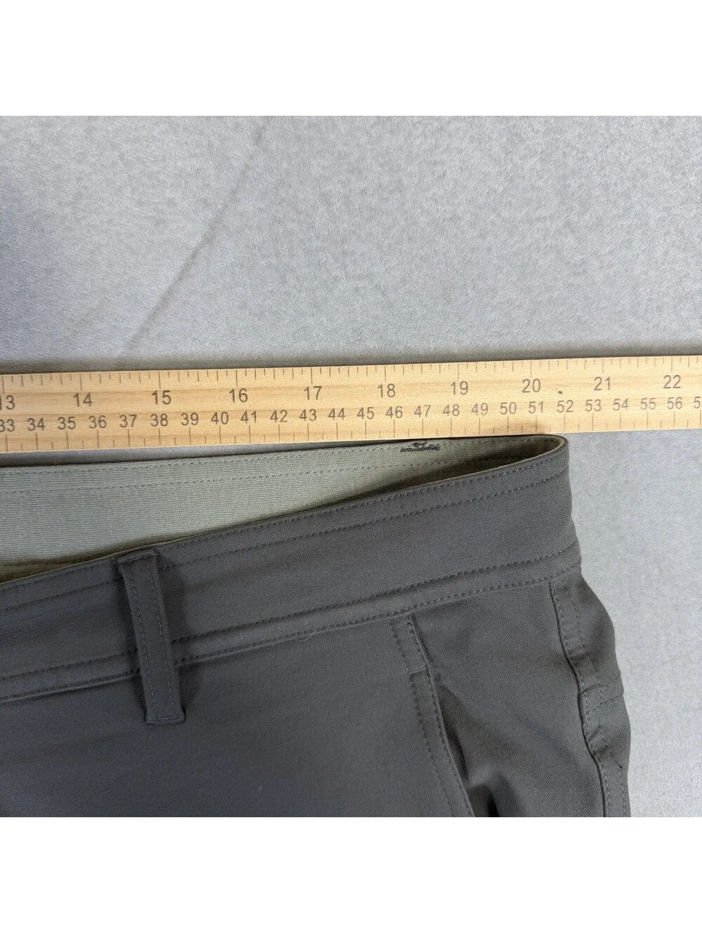 Freefly Tradewind Pants Mens 40x27* Gray Performance Stretch Chino
